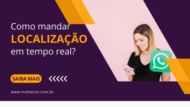 como mandar localização pelo WhatsApp